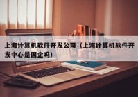 上海計算機軟件開發(fā)公司（上海計算機軟件開發(fā)中心是國企嗎）