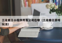 三足鼎立小程序開發(fā)公司在哪（三足鼎立游戲玩法）